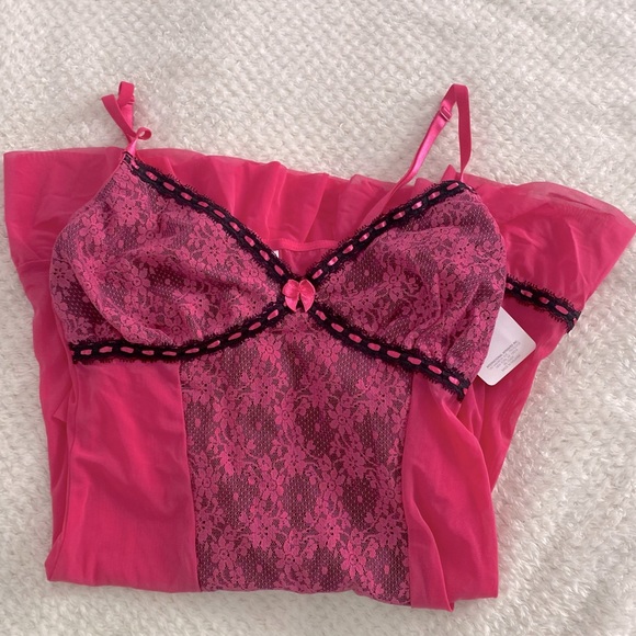 đź’•RENE ROFEđź’• Lingerie 2 piece set. Nightie with underwear. Brand new. Size M(6) - Picture 13 of 14